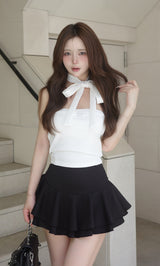 モデル：158cm（着用サイズ：FREE　着用カラー：WHT）