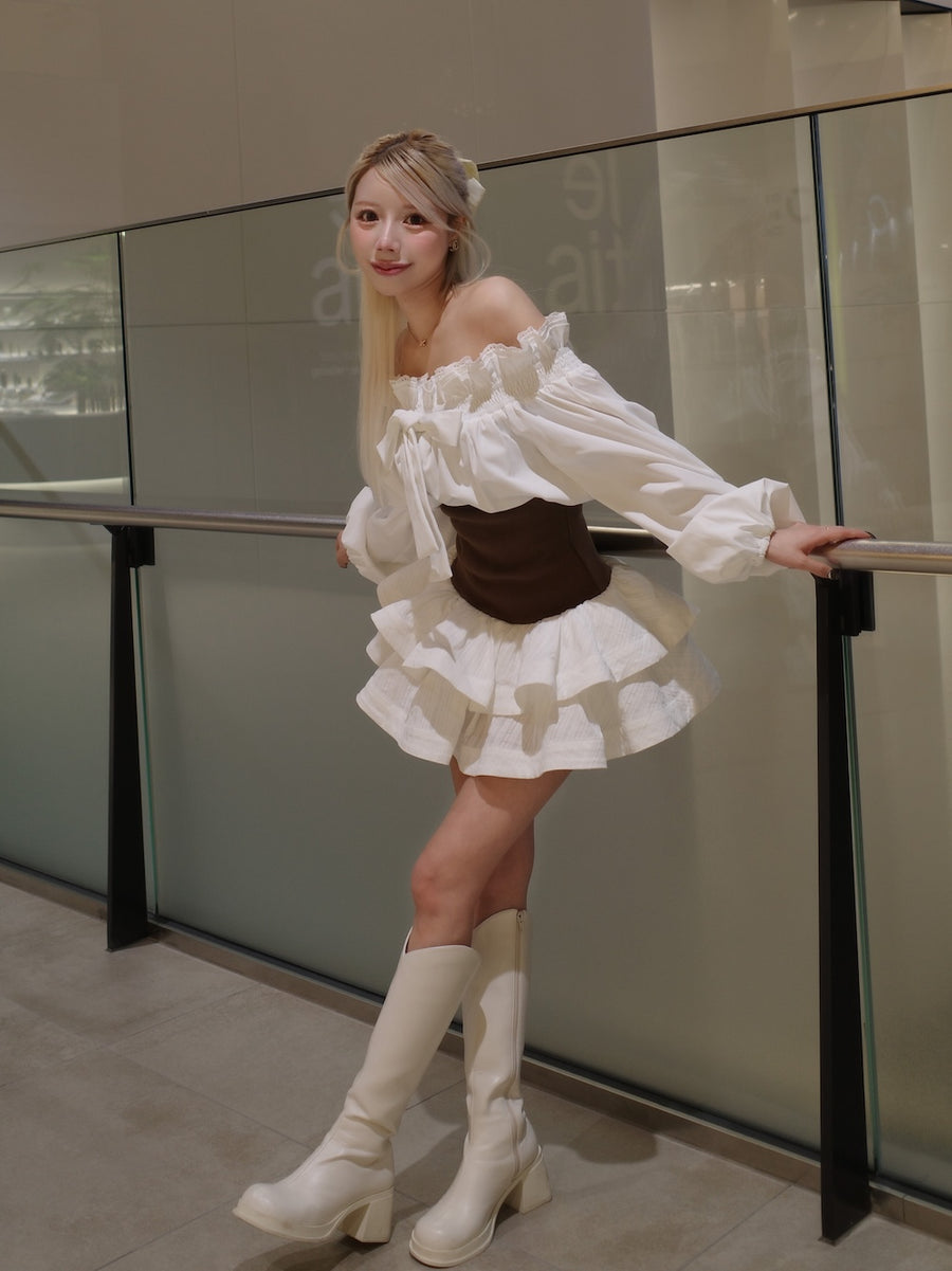 サイズ：XS　カラー：WHT