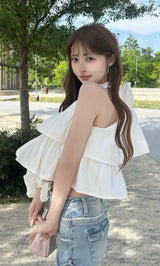 モデル：161cm（着用サイズ：FREE　着用カラー：WHT）
