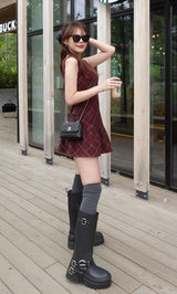 モデル：164cm（着用サイズ：FREE　着用カラー：BRD）