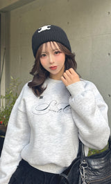 モデル：158cm（着用サイズ：FREE　着用カラー：GRY）