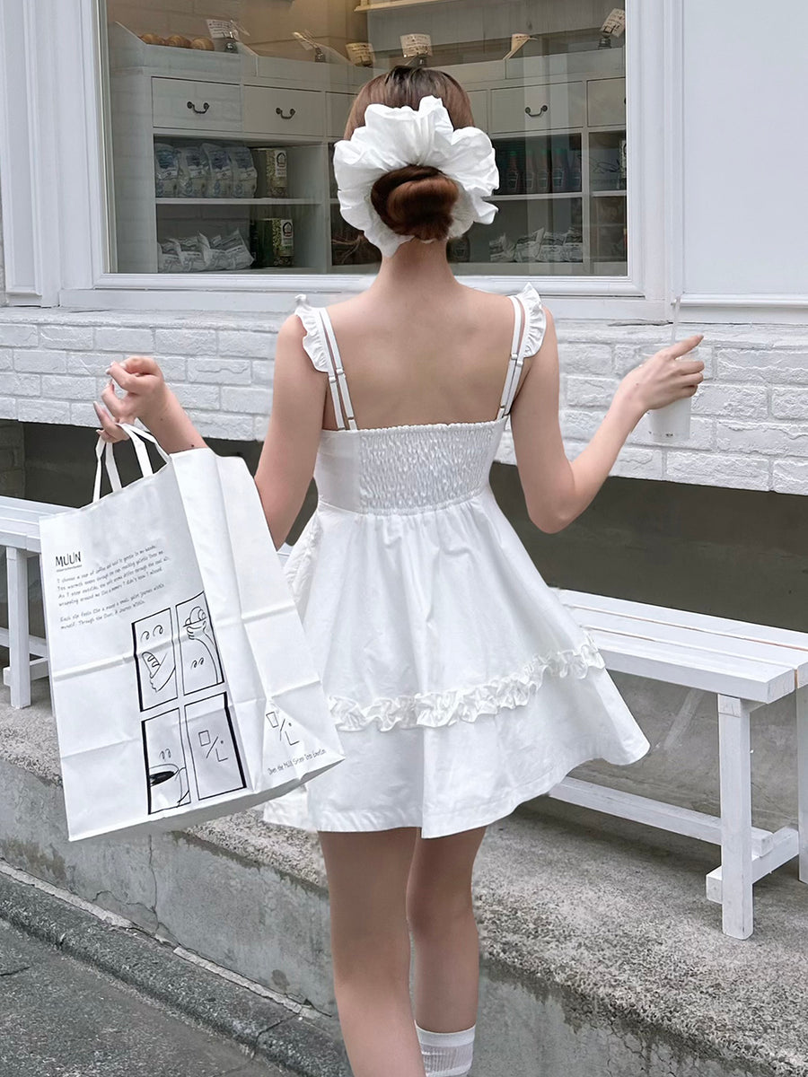 モデル：161cm（着用サイズ：FREE　着用カラー：WHT）