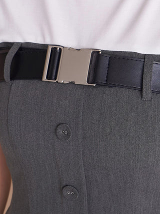 モデル：164cm（着用サイズ：FREE　着用カラー：GRY）