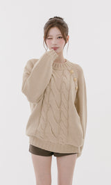 モデル：165cm（着用サイズ：FREE　着用カラー：BEG）