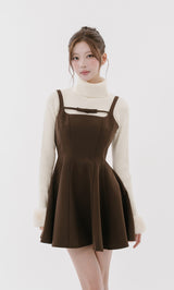 モデル：165cm（着用サイズ：FREE　着用カラー：BRN）