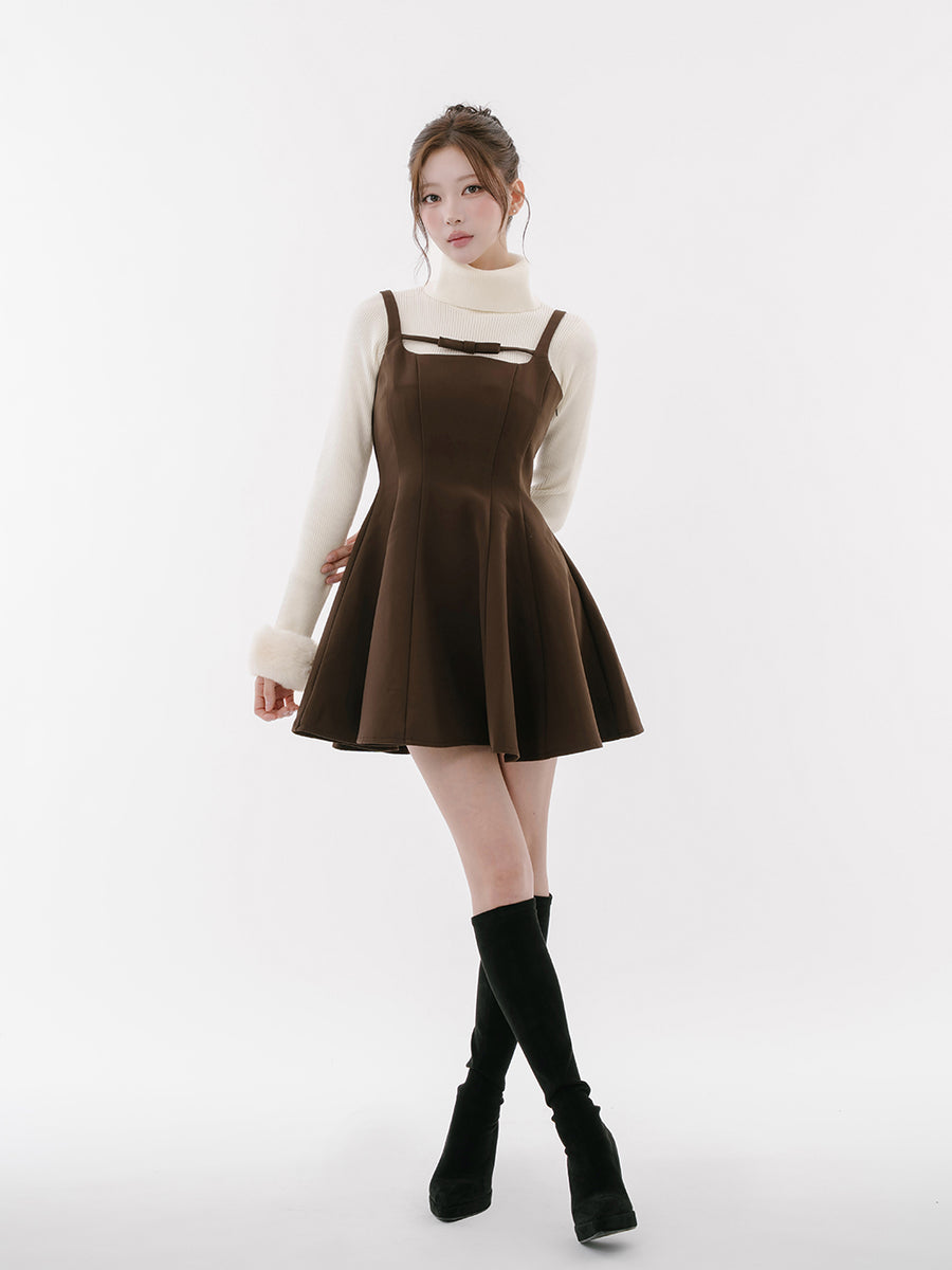 モデル：165cm（着用サイズ：FREE　着用カラー：BRN）