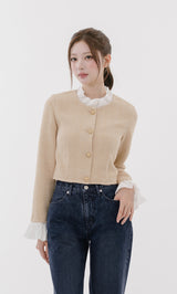 モデル：165cm（着用サイズ：FREE　着用カラー：BEG）
