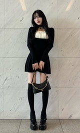 モデル：165cm（着用サイズ：FREE　着用カラー：BLK）