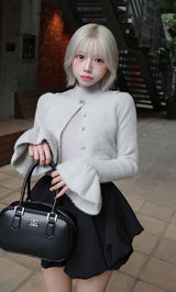 モデル：155cm（着用サイズ：FREE　着用カラー：GRY）