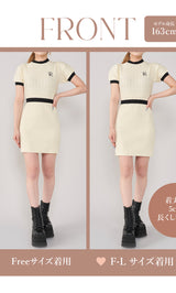 モデル：163cm（着用サイズ：FREE/F-L　着用カラー：IVO）