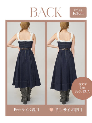 モデル：163cm（着用サイズ：FREE/F-L　着用カラー：IND）