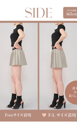 モデル：165cm（着用サイズ：FREE/F-L　着用カラー：GRY）