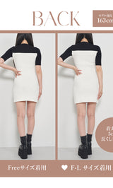 モデル：163cm（着用サイズ：FREE/F-L　着用カラー：WHT）