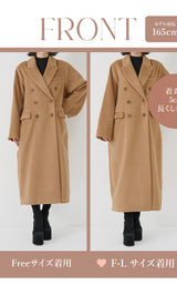 モデル：165cm（着用サイズ：FREE/F-L　着用カラー：CAM）