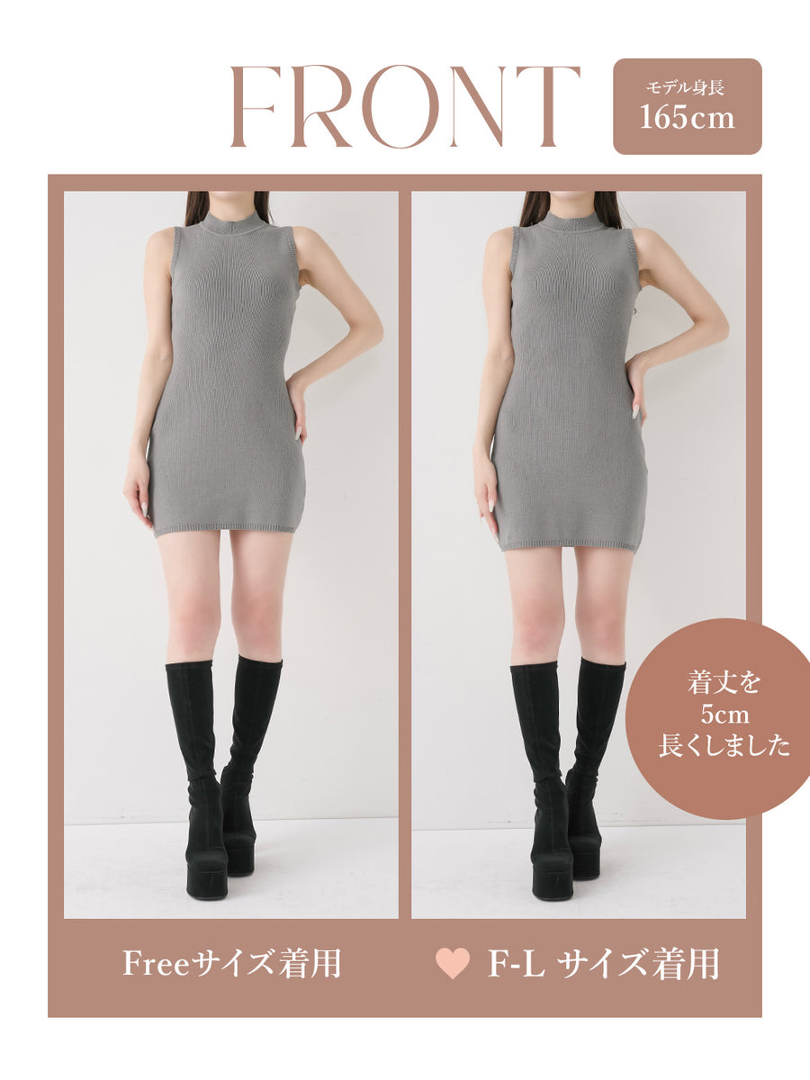 モデル：165cm（着用サイズ：FREE/F-L　着用カラー：GRY）