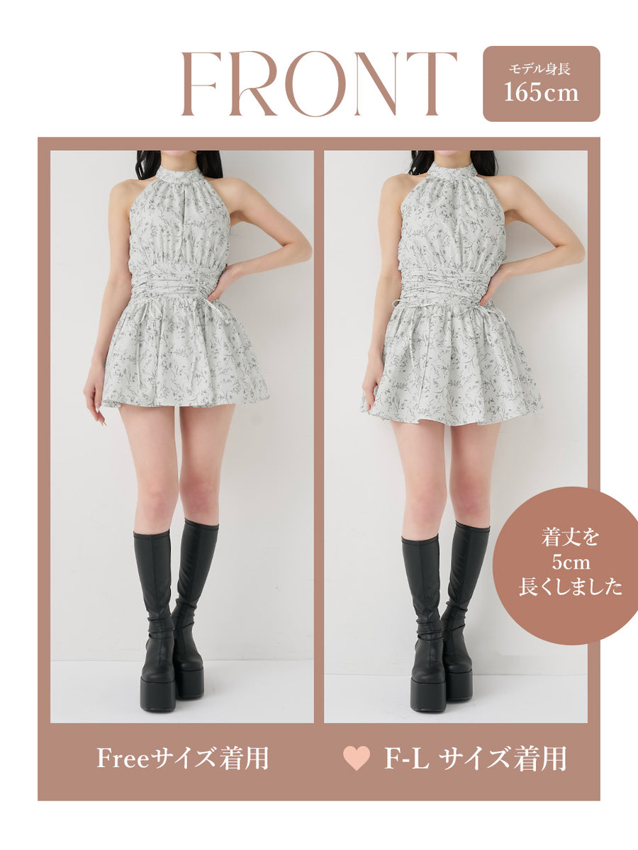 モデル：165cm（着用サイズ：FREE/F-L　着用カラー：GRY）