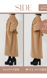 モデル：165cm（着用サイズ：FREE/F-L　着用カラー：CAM）