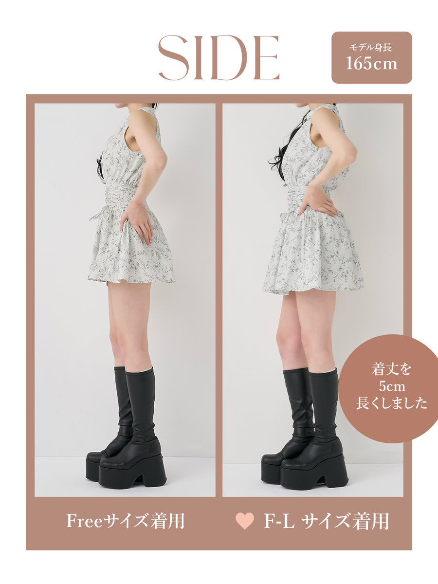 モデル：165cm（着用サイズ：FREE/F-L　着用カラー：GRY）
