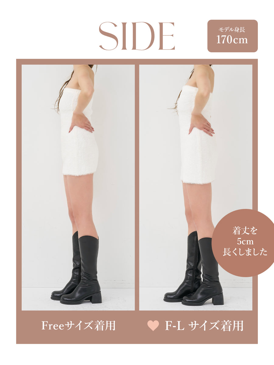 モデル：170cm（着用サイズ：FREE/F-L　着用カラー：WHT）