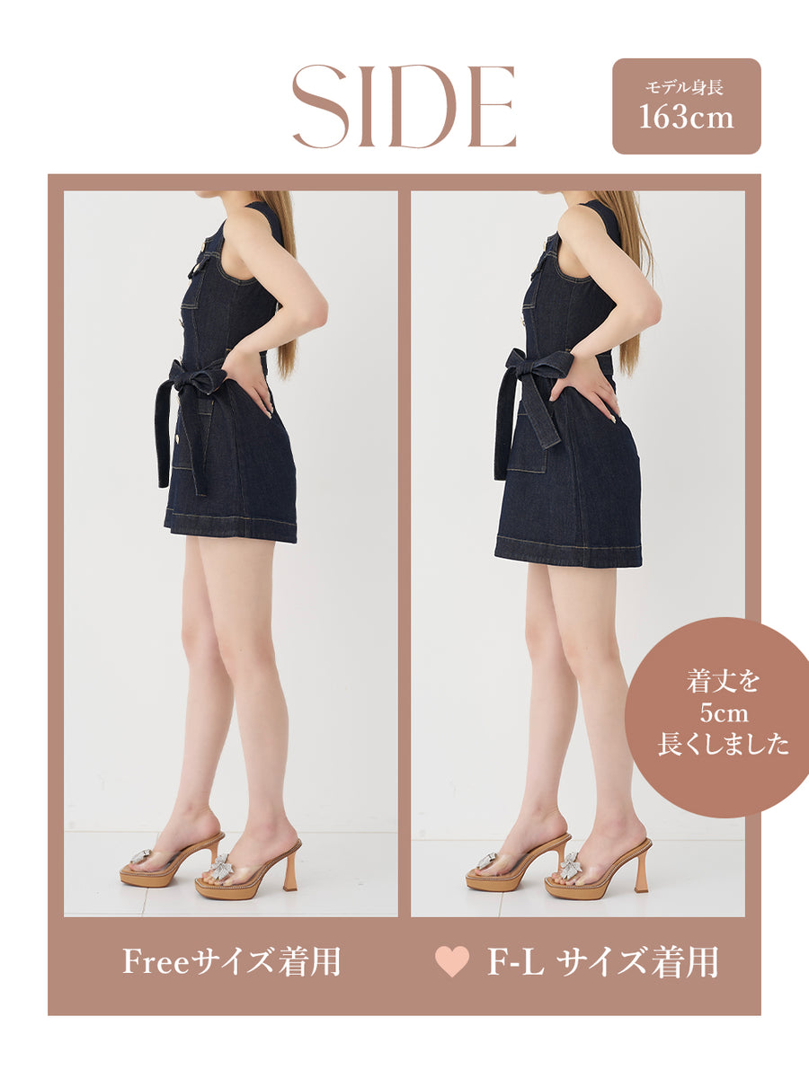 モデル：163cm（着用サイズ：FREE/F-L　着用カラー：IND）