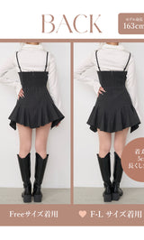 モデル：163cm（着用サイズ：FREE/F-L　着用カラー：C-GRY）