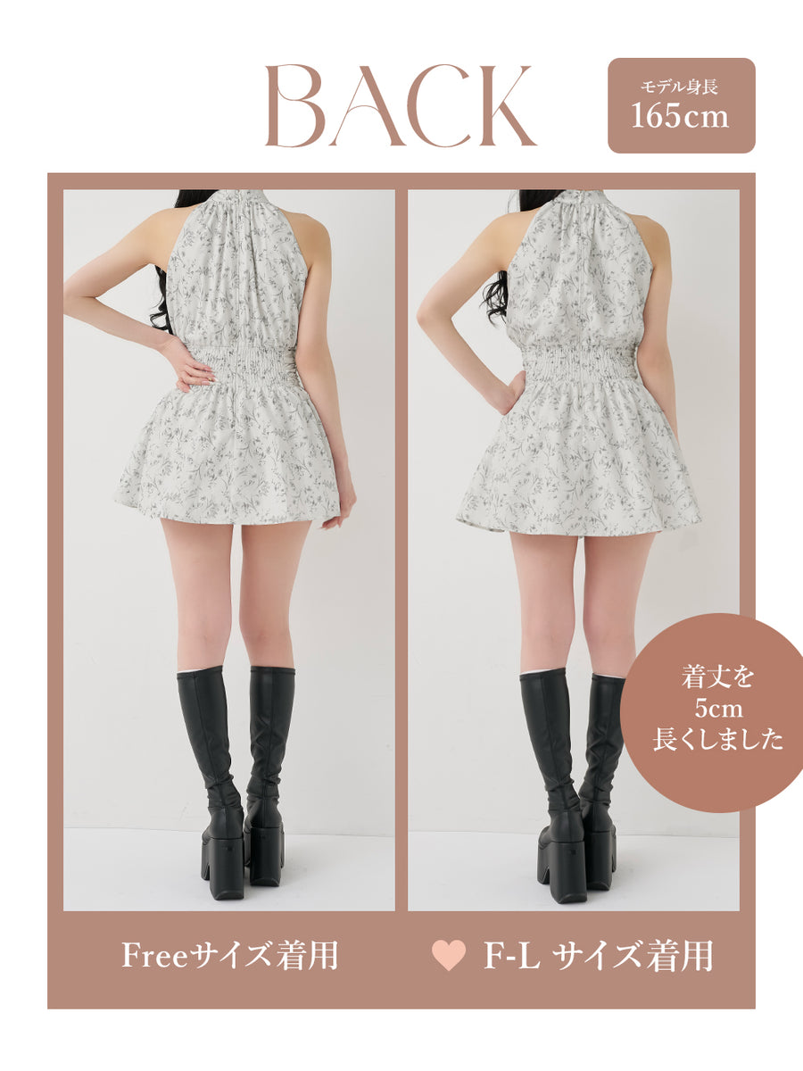 モデル：165cm（着用サイズ：FREE/F-L　着用カラー：GRY）