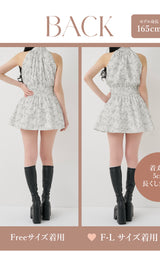 モデル：165cm（着用サイズ：FREE/F-L　着用カラー：GRY）