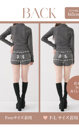 モデル：165cm（着用サイズ：FREE/F-L　着用カラー：GRY）