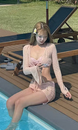 モデル：163cm（着用サイズ：FREE　着用カラー：PNK）