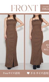 モデル：148cm（着用サイズ：F-S/FREE　着用カラー：BEG）