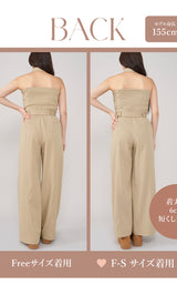 モデル：155cm（着用サイズ：FREE　着用カラー：BEG）