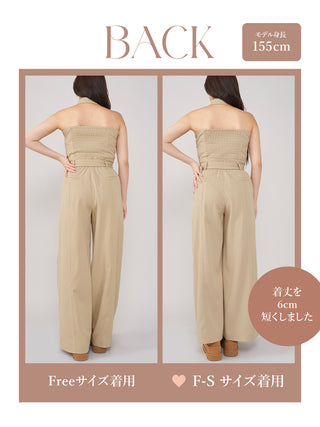 モデル：155cm（着用サイズ：FREE　着用カラー：BEG）