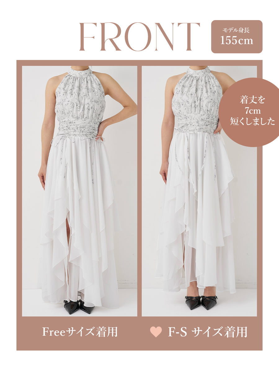 モデル：155cm（着用サイズ：F-S/FREE　着用カラー：GRY）