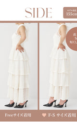 モデル：155cm（着用サイズ：F-S/FREE　着用カラー：WHT）