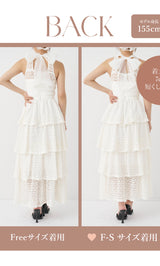 モデル：155cm（着用サイズ：F-S/FREE　着用カラー：WHT）