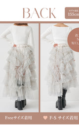 モデル：155cm（着用サイズ：F-S/FREE　着用カラー：WHT）