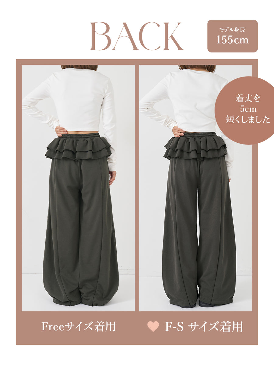 モデル：155cm（着用サイズ：F-S/FREE　着用カラー：C-GRY）