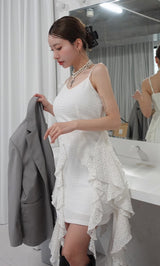 モデル：156cm（着用サイズ：FREE　着用カラー：WHT）