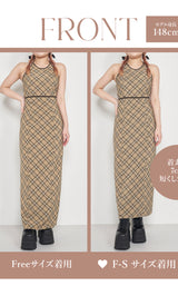 モデル：148cm（着用サイズ：F-S/FREE　着用カラー：BEG）