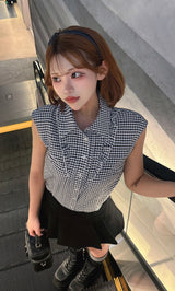 モデル：158cm（着用サイズ：FREE　着用カラー：BLK）