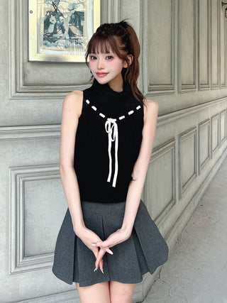 モデル：158cm（着用サイズ：FREE　着用カラー：BLK）