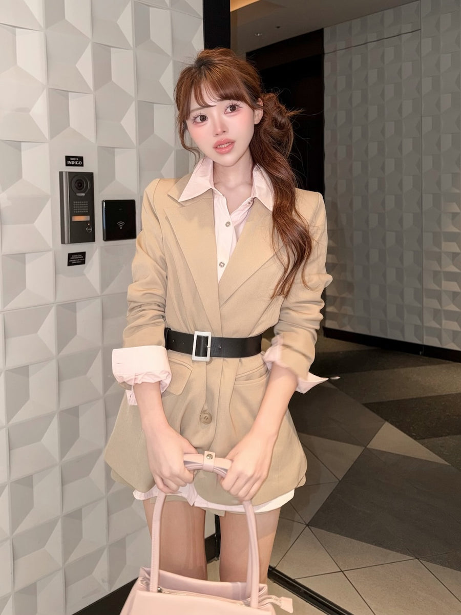 モデル：158cm（着用サイズ：S　着用カラー：PNK）