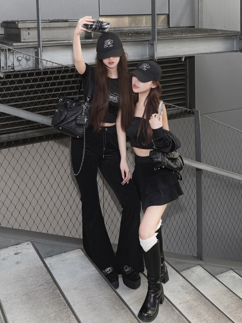 サイズ：FREE　カラー：BLK