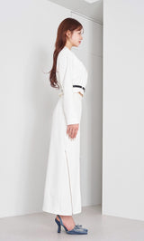 モデル：165cm（着用サイズ：FREE　着用カラー：WHT）