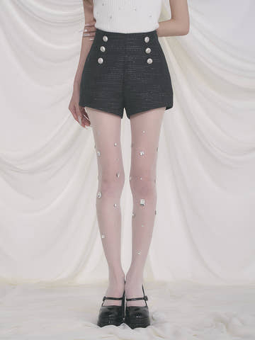 モデル：165cm（着用サイズ：S　着用カラー：BLK）