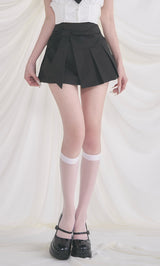 モデル：165cm（着用サイズ：S　着用カラー：BLK）