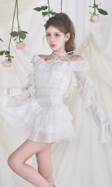 モデル：165cm（着用サイズ：FREE　着用カラー：WHT）