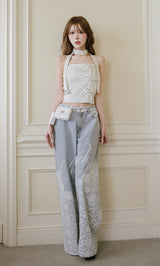 モデル：165cm（着用サイズ：FREE　着用カラー：IVO）