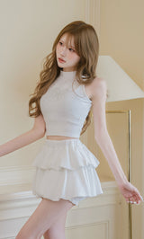 モデル：165cm（着用サイズ：FREE　着用カラー：WHT）