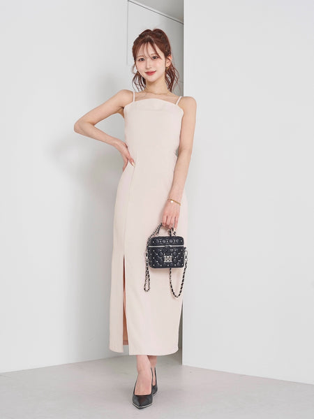 Front Slit Cami Dress